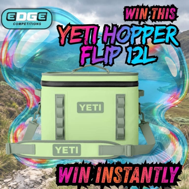 WIN THE ULTIMATE OUTDOOR KIT HAUL.    A YETI Roadie Coolbox + 464 INSTANT WIN PRIZES